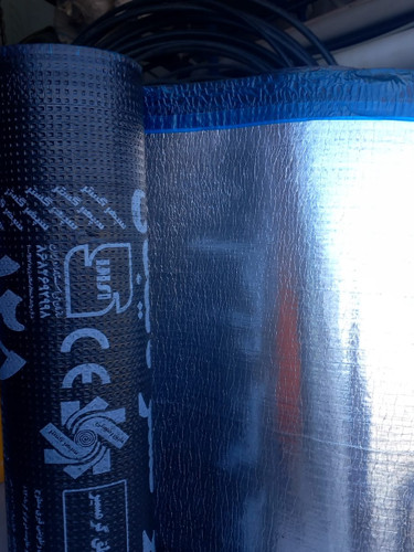 ایزوگام فویلدار صادراتی دلیجان فروش بصورت رول میباشد